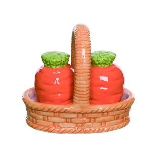 Ceramic Salt And Pepper Shaker Set