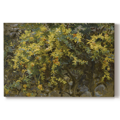 Paysages rétro-DCCXLIV -Galerie enveloppée Cavas