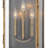 Rowley 3-Light Brass Outdoor Heritage Wall Mount Lantern