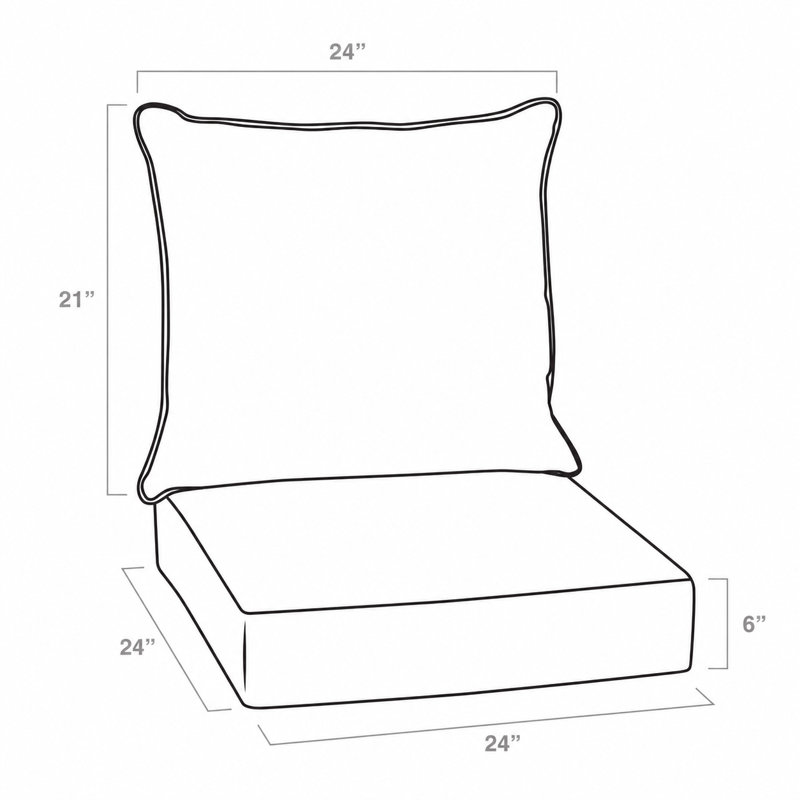 ARDEN Outdoor Seat Cushion
