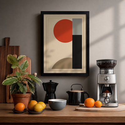 Forms Geometric - Framed Print