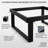 Aluminum Patio Coffee Table-1592428052