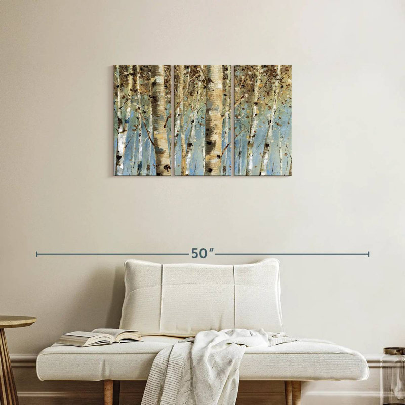 Harnek Birch White Forest I, H 20 po x l 33 po