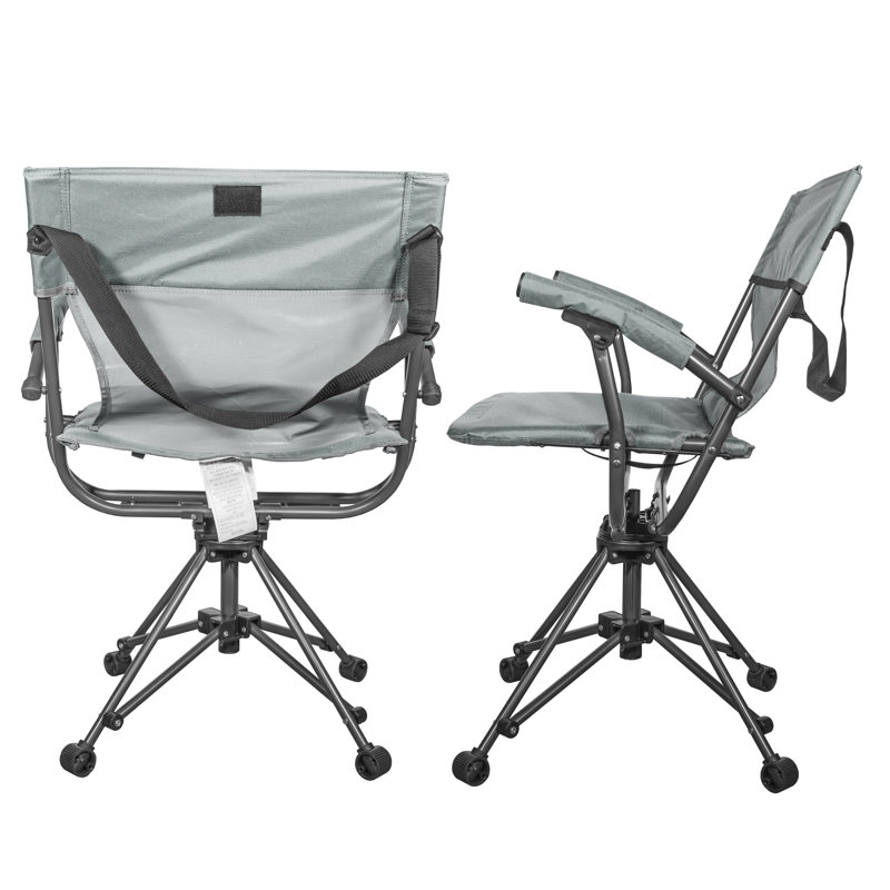 Folding Camping Chair, Gray