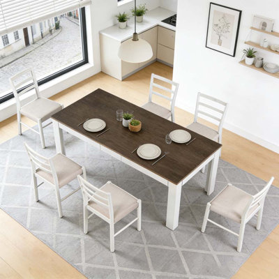 Ensemble de table de salle à manger 7 pièces