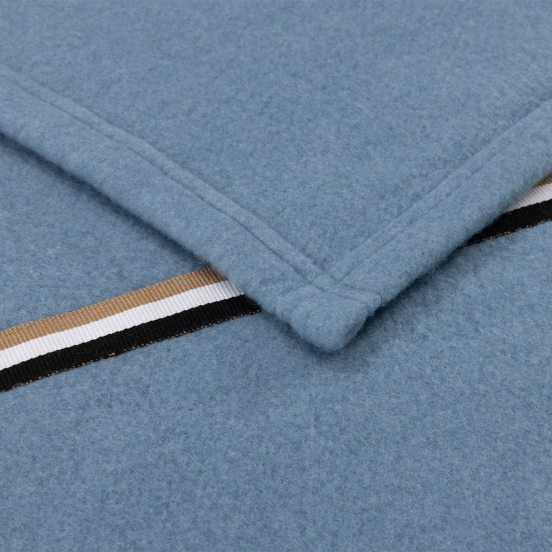 B Linea Throw Blanket, Blue