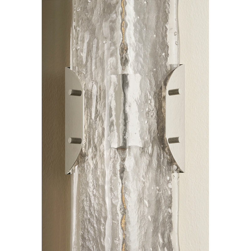 Nordic Wall Sconce, Polished Nickel