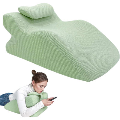 Ergonomic Memory Foam  Wedge  Pillow with Headrest