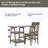 Jamonte Multifunctional Simple 2 Shelf Writing Desk with Chair-1802519204