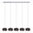Bixby 5 - Light Natural Cluster Pendant-698223853