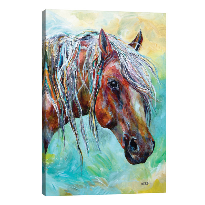 I See You by Lindsey Dahl - Wrapped Canvas Painting, 66.04 cm H x 45.72 cm W x 1.91 cm D