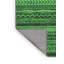 Tapis lavables à la machine à motif abstrait vert émeraude 2263-695809667