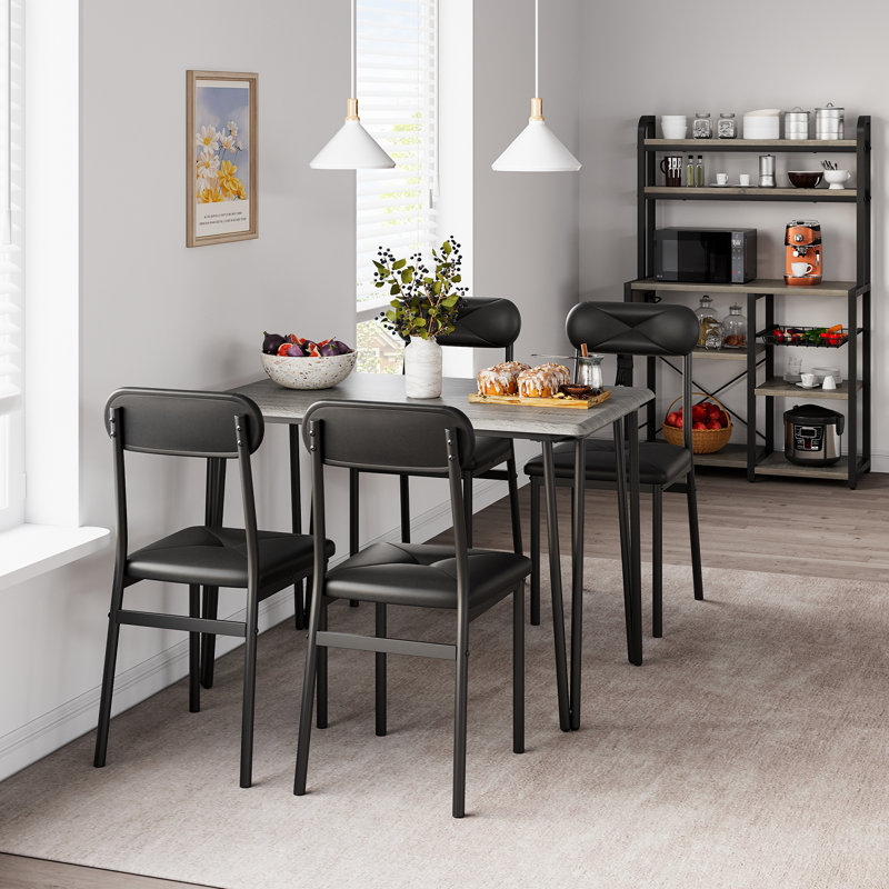 Dining Set, Gray, Gray, Gray, Gray