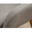 Fauteuil d'appoint contemporain en tissu, gris-1030367903