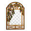 Tiffany Grape Diamond Trellis Stained Glass Window