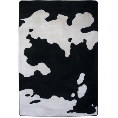 Arinze Faux Cowhide Animal Print Indoor Rug