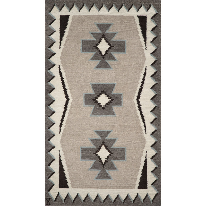 Mesa Wool Southwestern Area Rug, Rectangle 3' x 5'