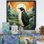 «Penguin Forest At Sunset», art mural sur toile, pingouin-97187819-97187828