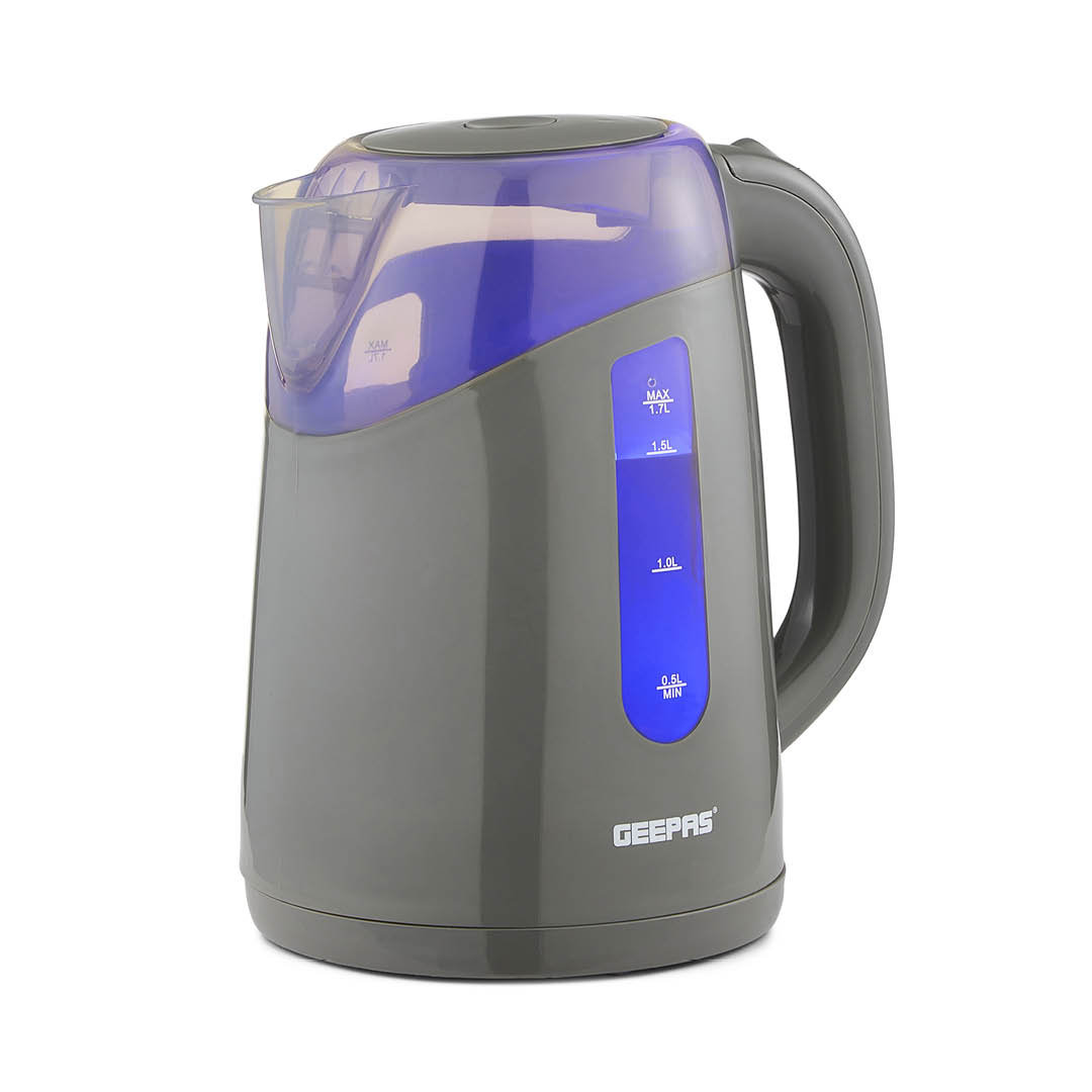 Geepas 2.2Kw Grey Illuminating Electric Kettle Boil Dry Protection - Image 4