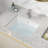 20 x 16 inch Rectangular Modern White Ceramic Undermount Bathroom Sink Art Basin with Overflow