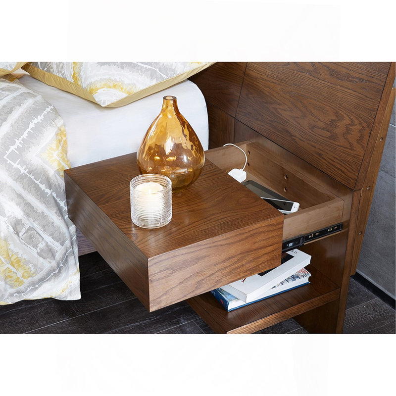 Clark King Bed With 2 Nighstand