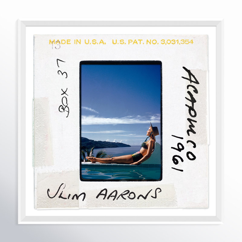 "Between Sea And Sky - Slide", January 1, 1961 Print by Slim Aarons