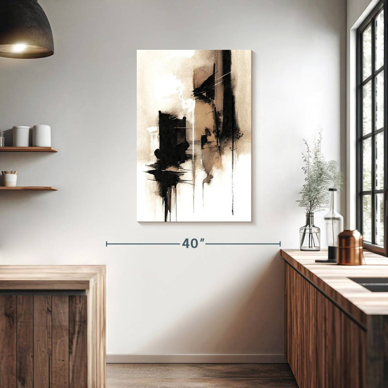 Avery Warm Smudges I, 39" H x 26" W