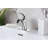 Single-Hole Single-handle Bathroom Faucet with Drain Assembly-36872263