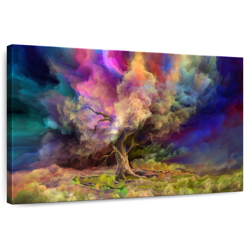 Harnek Colorful Cloud Tree, 26" H x 39" W