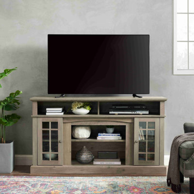 Meuble télé classique pour téléviseur de 65 po ou moins avec espace de rangement ouvert et fermé Classic Classic