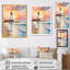 Coucher de soleil sur la plage 2 - Art mural plage-1345148766-1345148765