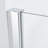 Canteras 40'' - W x 55.1'' H Pivot Door Frameless Tub Door with-83460575