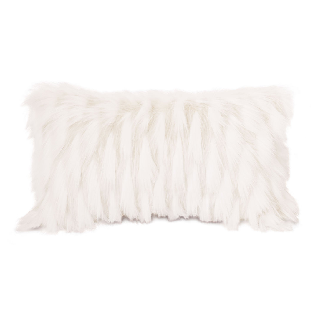 Danae Faux Fur Decorative Pillow Cover & Insert Eastern Accents