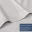 Drap-housse Delara 100% Eucalyptus Lyocell TENCEL ™-88044925-88044923
