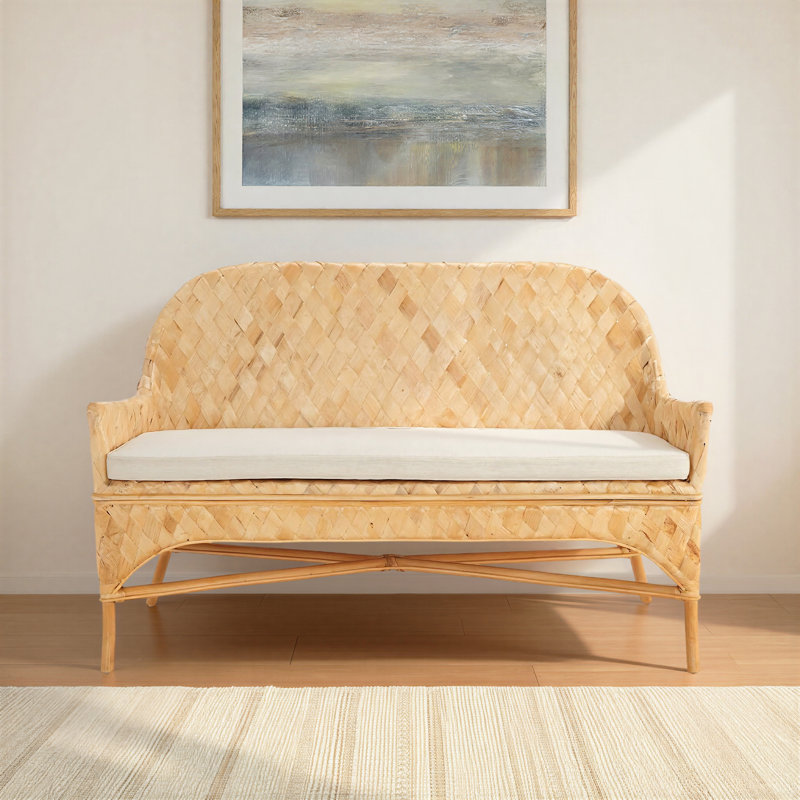 Berliner Polyester Upholstered Bench