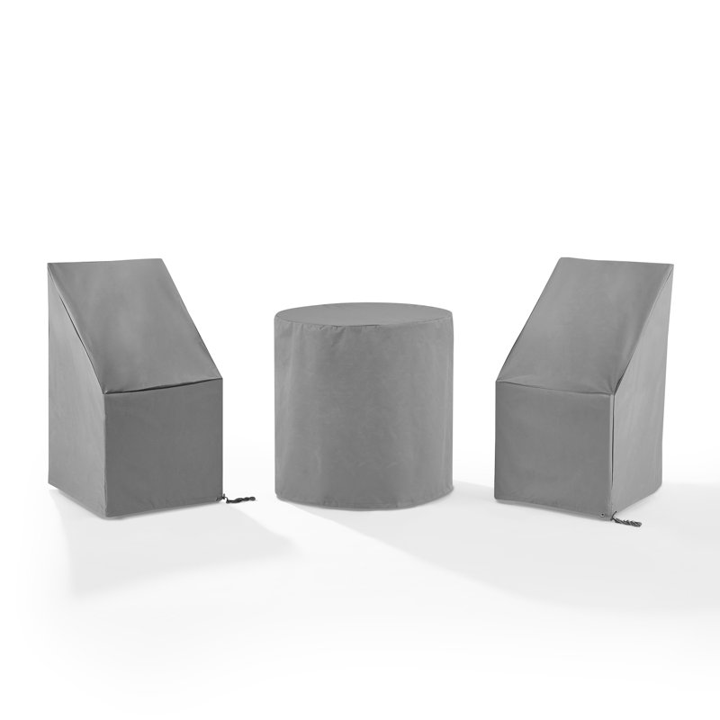 Outdoor Patio Dining Set Cover, Gray