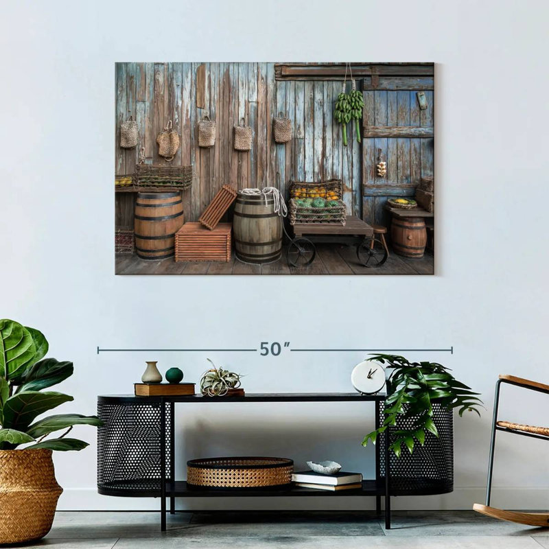 Lilie Rustic Fruit Stands, 30" H x 45" W