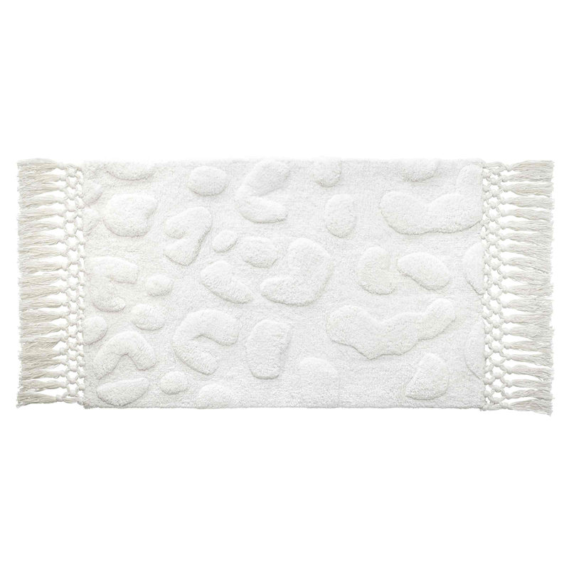 Nicole Miller Celina Cotton Non-Slip Bath Rug