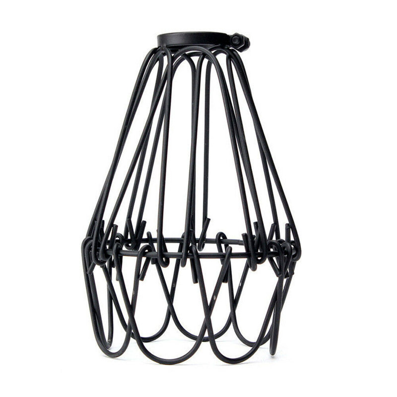 Annjelica 10cm H Metal Empire Lamp Shade, Black