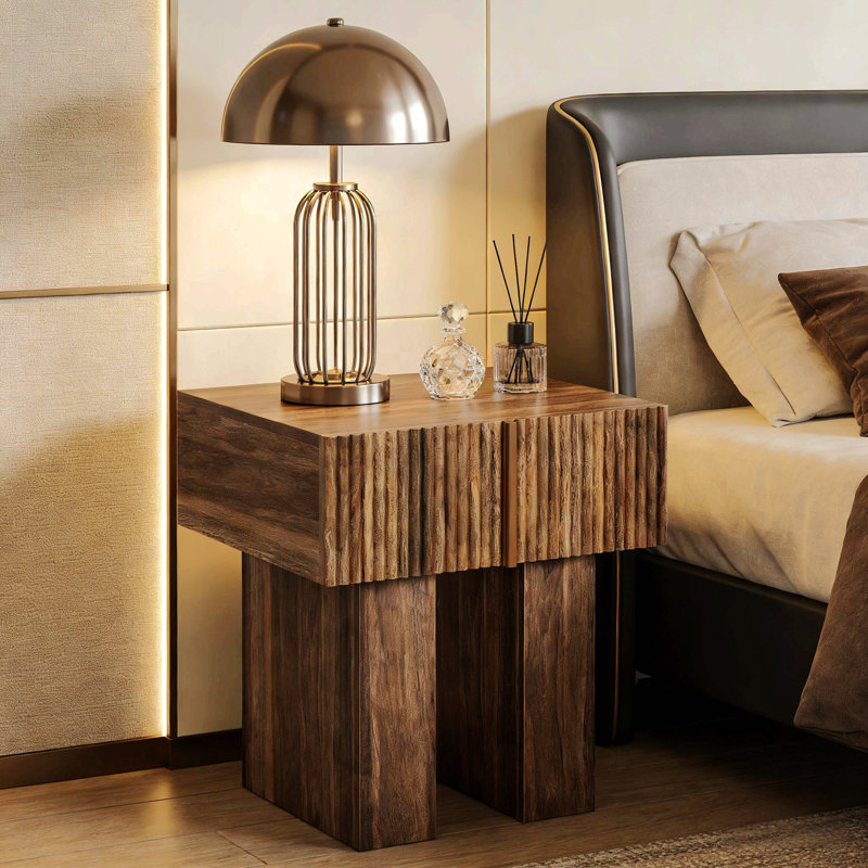 Table de chevet, table de chevet avec rangement