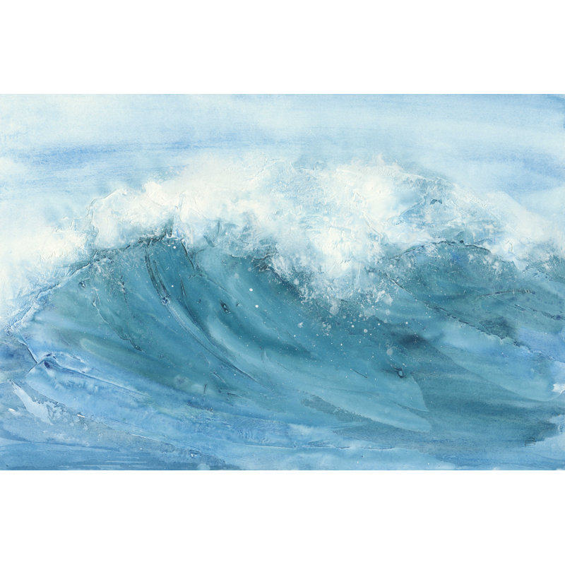 Dans le bleu I, H 32 po x l 48 po x P 1,25 po
