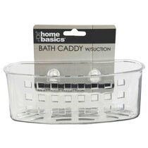 Rangement de douche: Finition - Noir; Type de fixation - Succion/adhésif -  Wayfair Canada