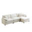 Canapé modulaire surdimensionné à 3 places avec repose-pieds et canapé en L avec repose-pieds-1396635059