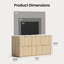 Commode 5 tiroirs Corentin