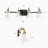 4-Light Dimmable Modern Vanity Light 