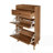 Rattan Allen 2 door and 1 drawer cabinet-832576280