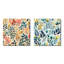 Edward - Ensemble de 2 collages carrés botaniques abstraits-101851402-101851404