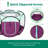 Panel Mesh Pet Playpen With Door-27272699-100724700