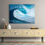 Surfing The Big Wave, Tasmania - Print on Canvas-1014053863