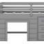 Loft Bed With Drawers And Shelf-106488093